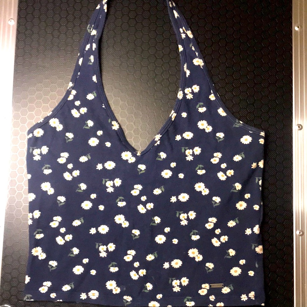 Over the neck trop top